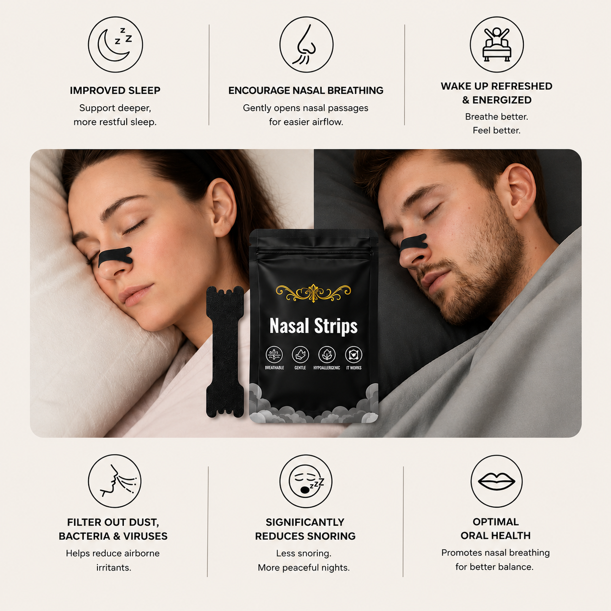 ROUTIINE™ Nasal Strips
