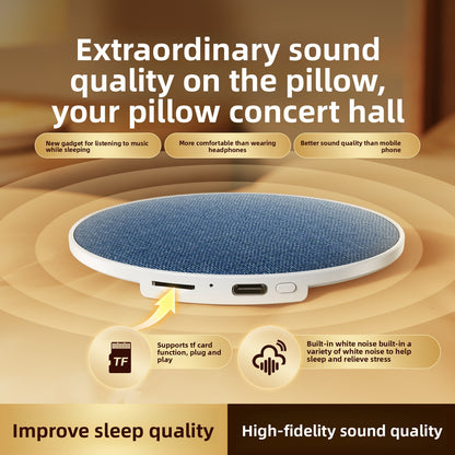 Ultra-Thin Bluetooth Sleep Sound Machine with White Noise