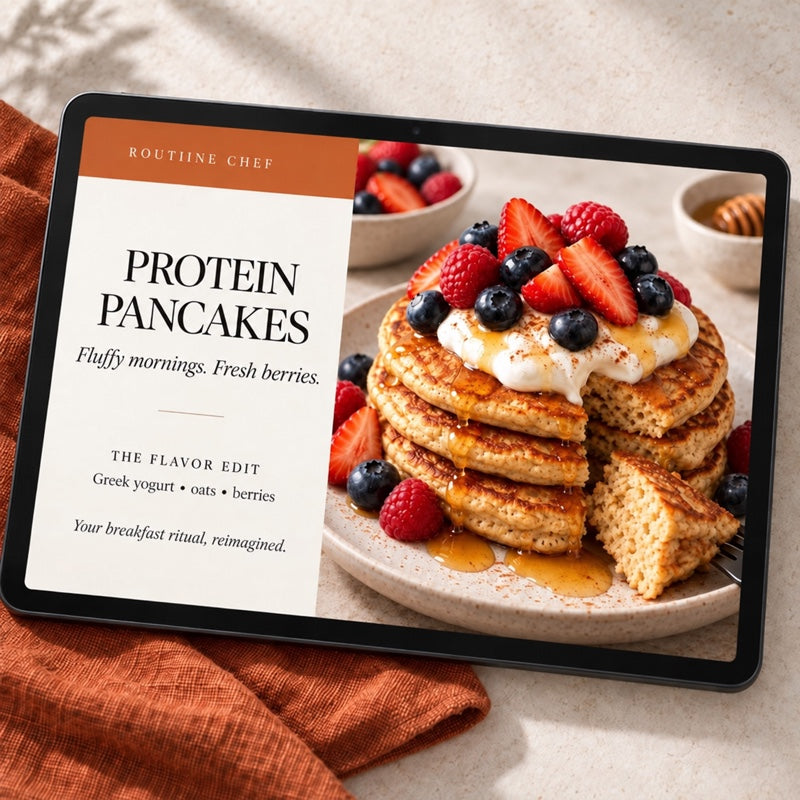 Routiine Chef — protein pancakes